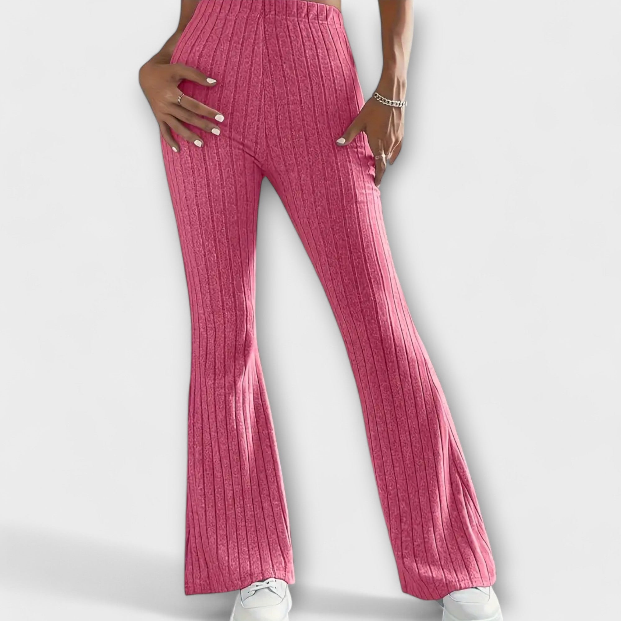 Jennifer - Pantaloni eleganți cu croială dreaptă