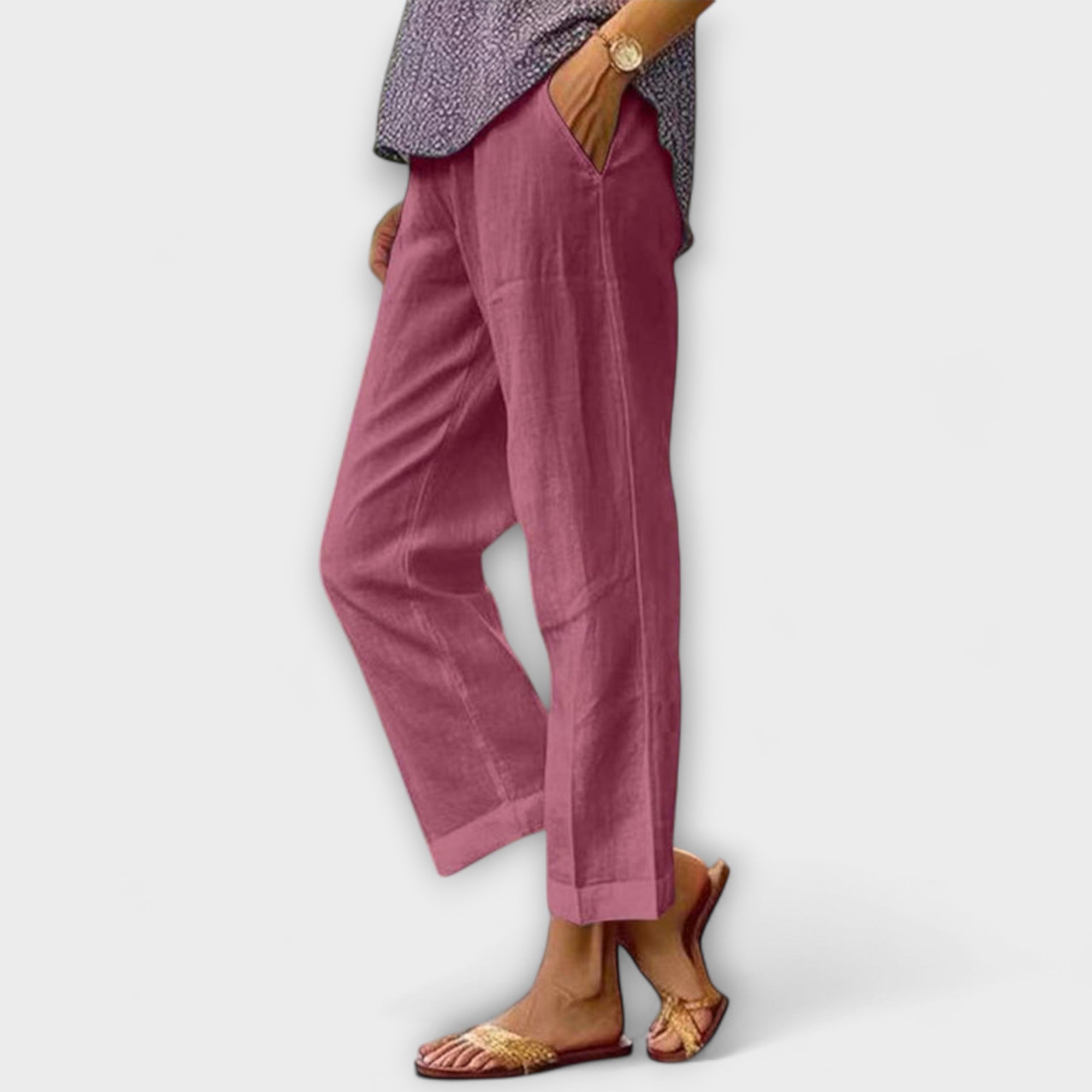Pantaloni de vară ușori Julienne
