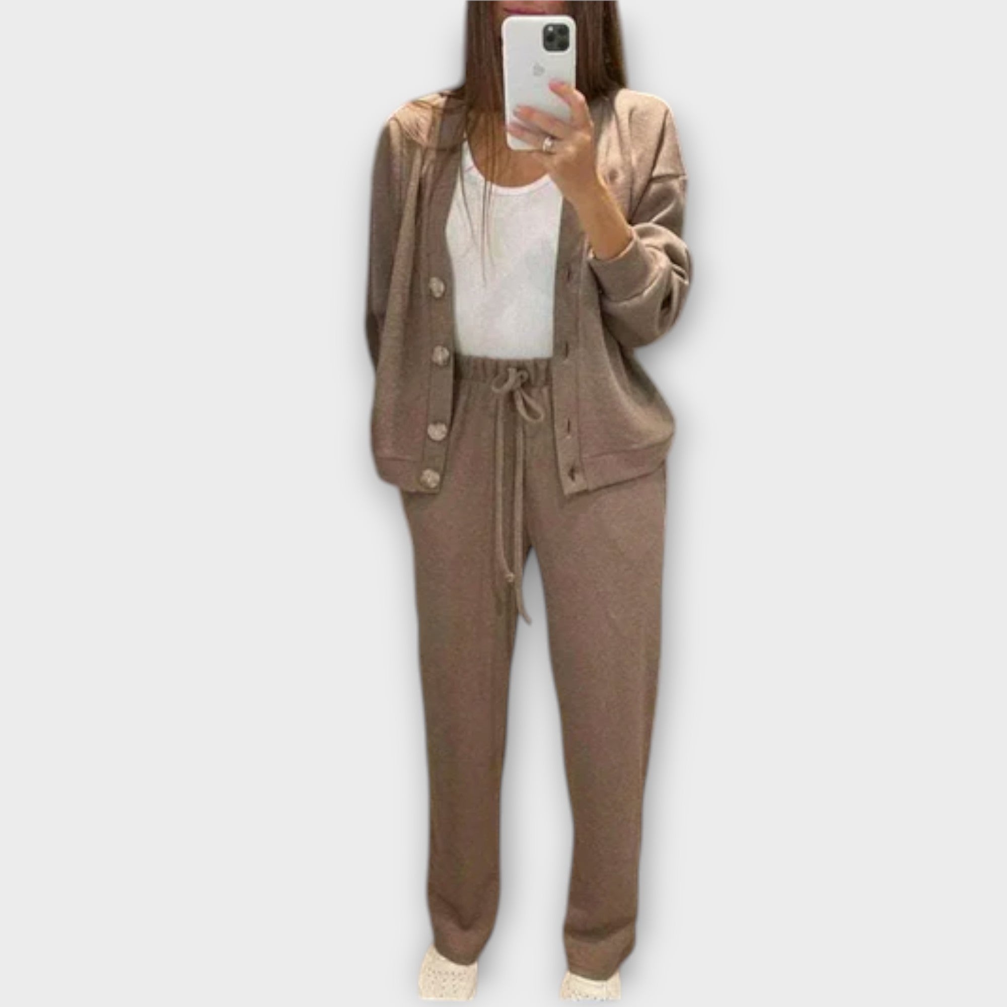 Set de cardigan și pantaloni Chantal