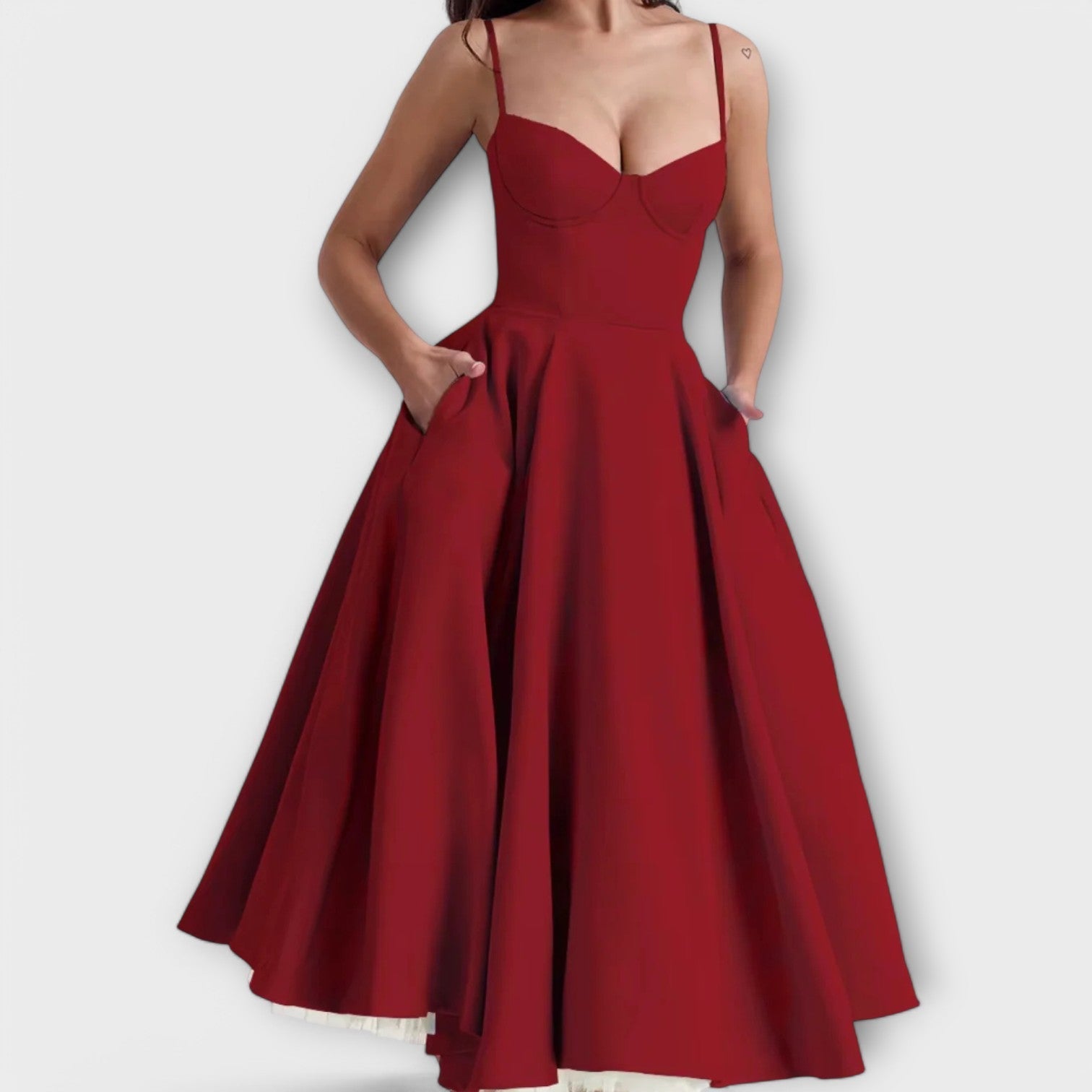 Mélie – Rochie ușoară de vară cu detaliu corset