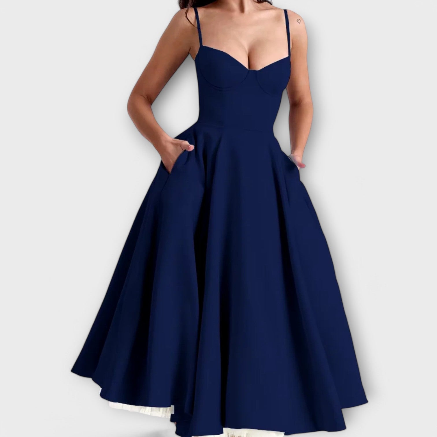 Mélie – Rochie ușoară de vară cu detaliu corset