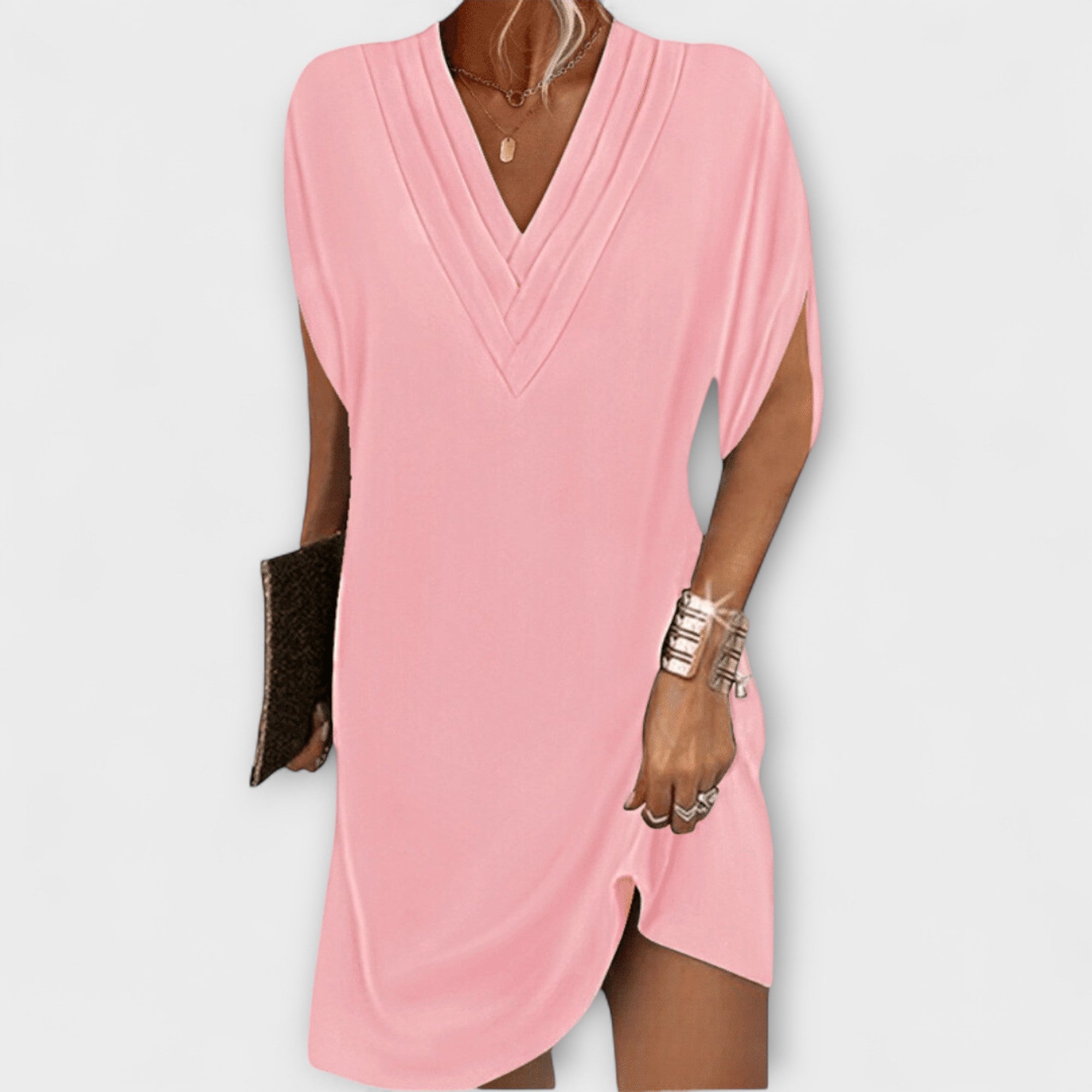 Mia - Rochie shift elegantă, fără efort