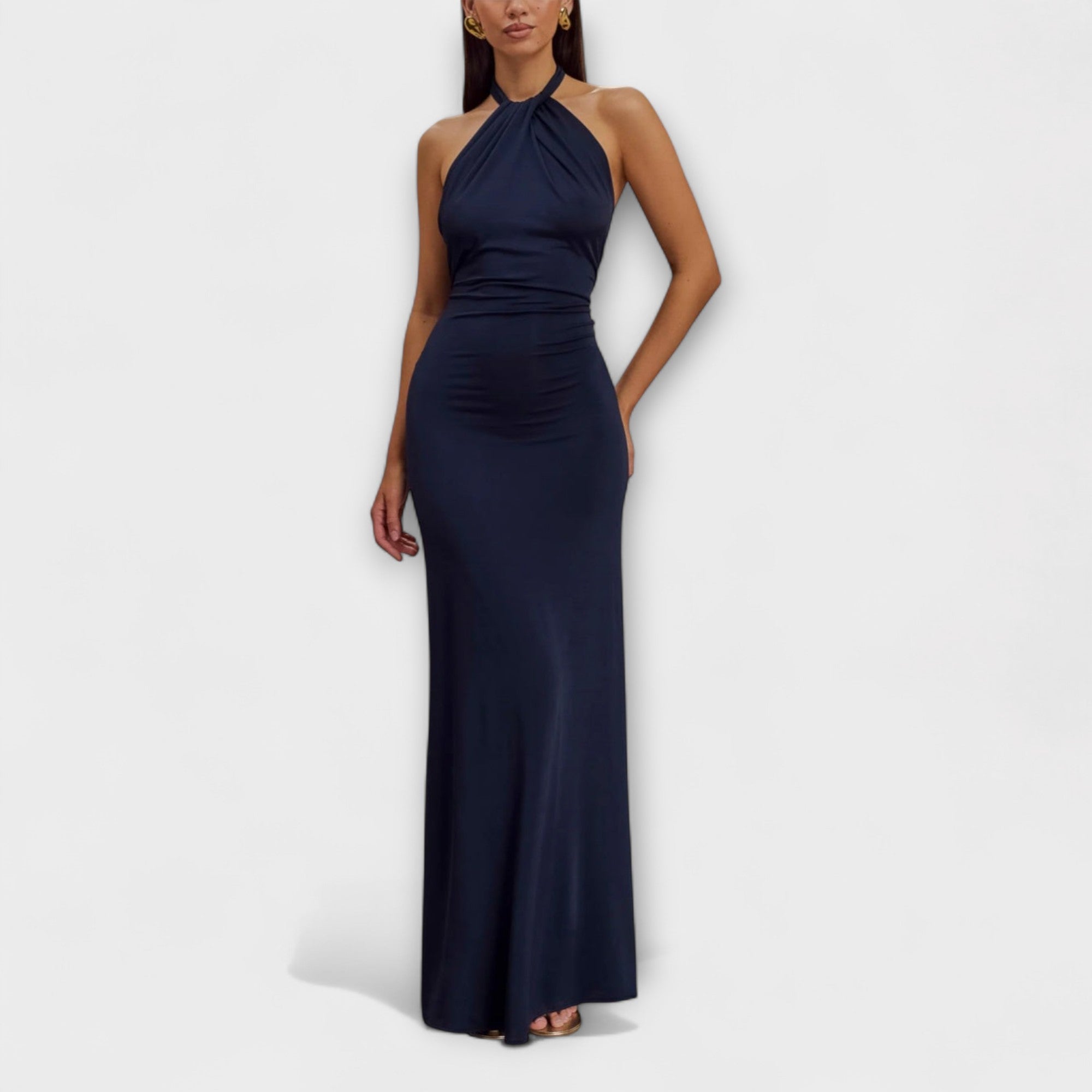 Lagune - Rochie Maxi Slinky cu Bretele