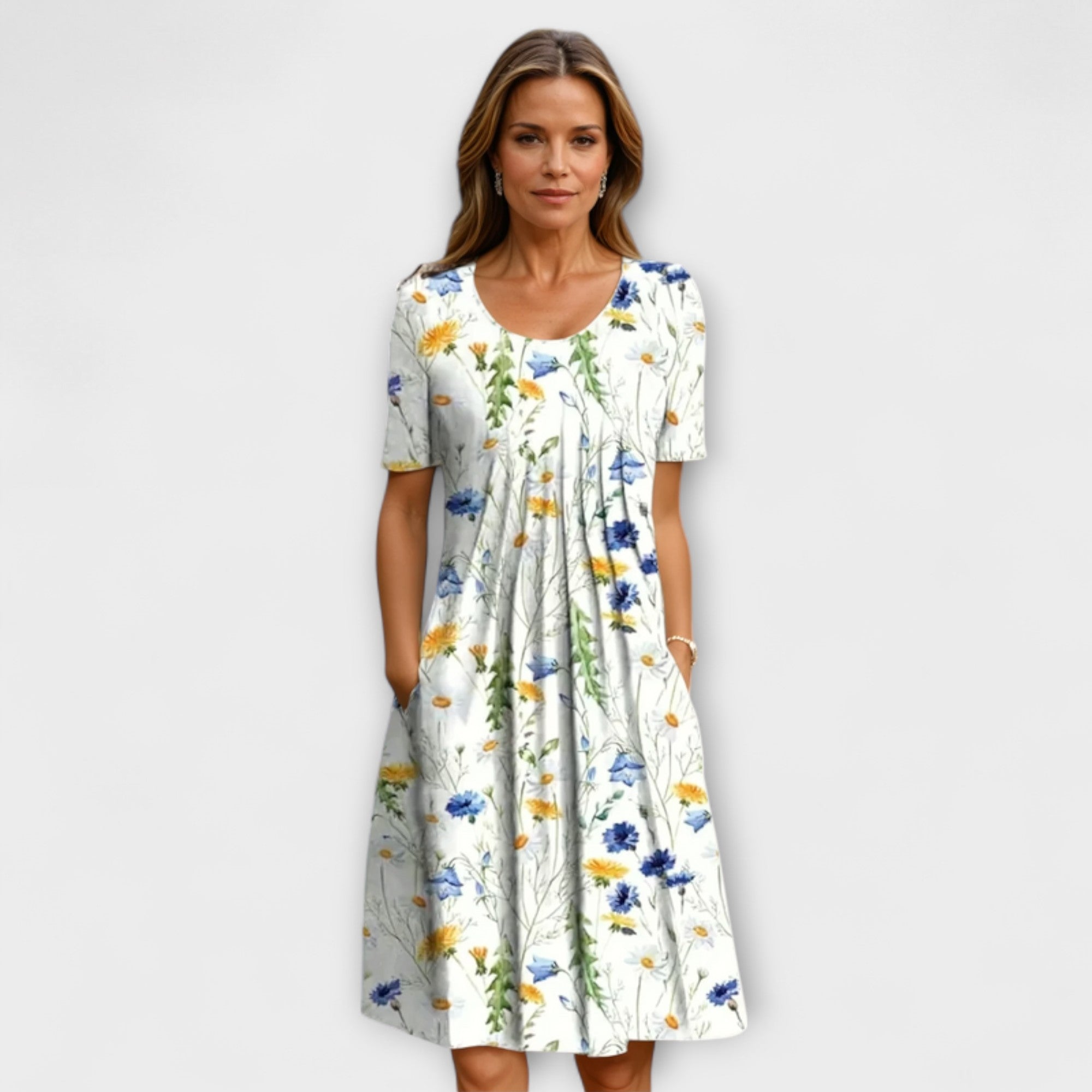 Candice - Rochie elegantă cu control al abdomenului