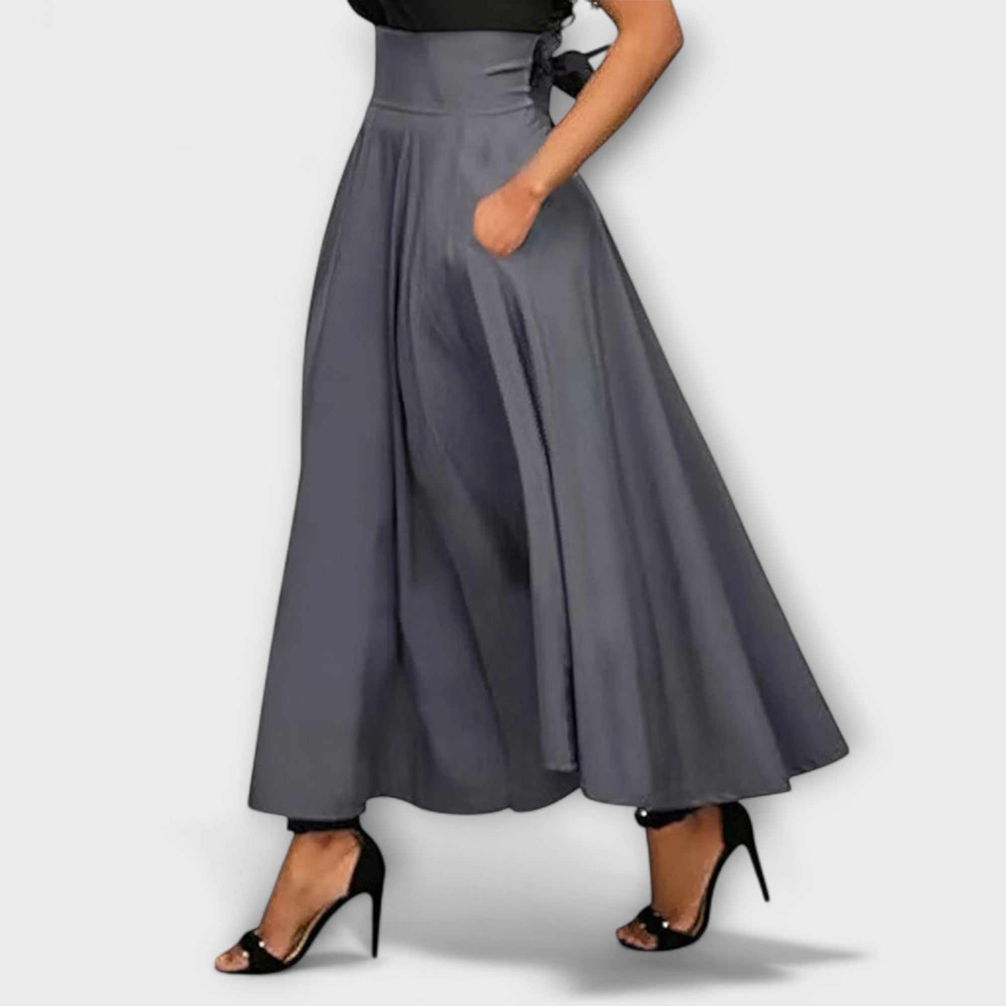Luitgard - Fustă Maxi Elegantă în Stil Chic