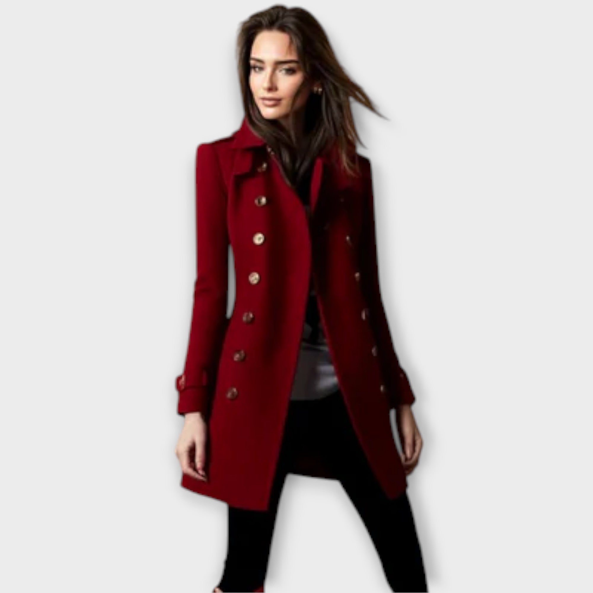 Linda - Trenchcoat cu două rânduri