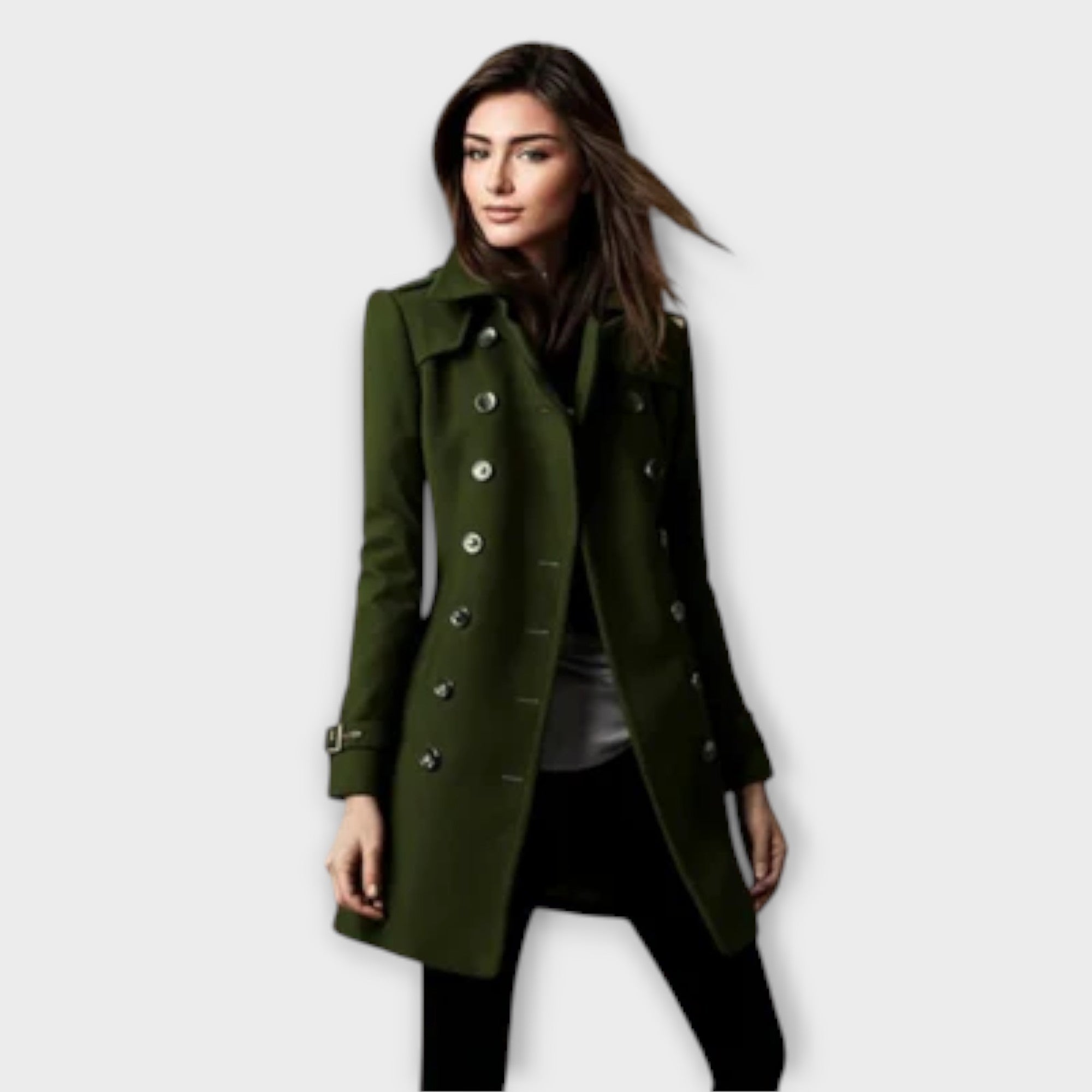 Linda - Trenchcoat cu două rânduri