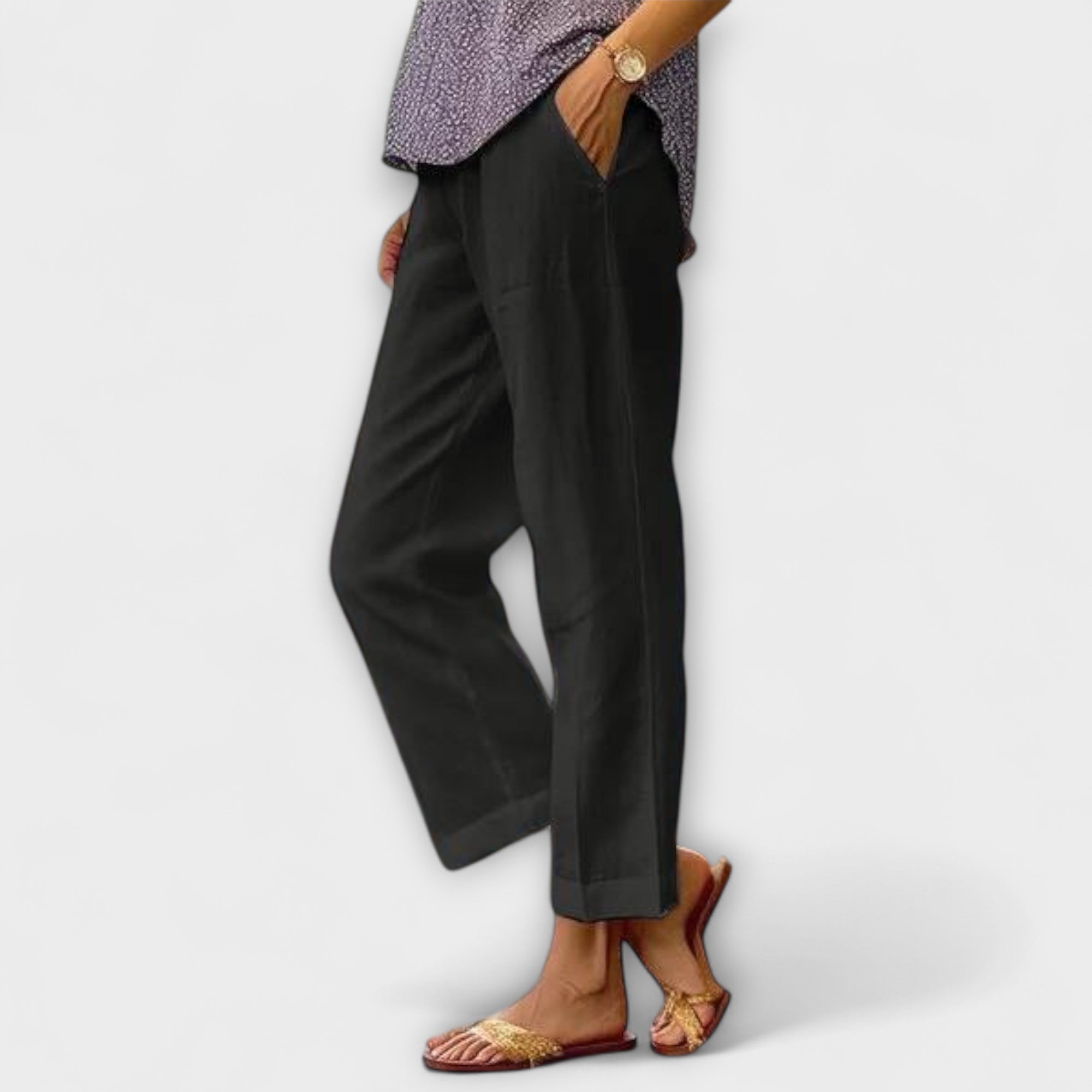 Pantaloni de vară ușori Julienne