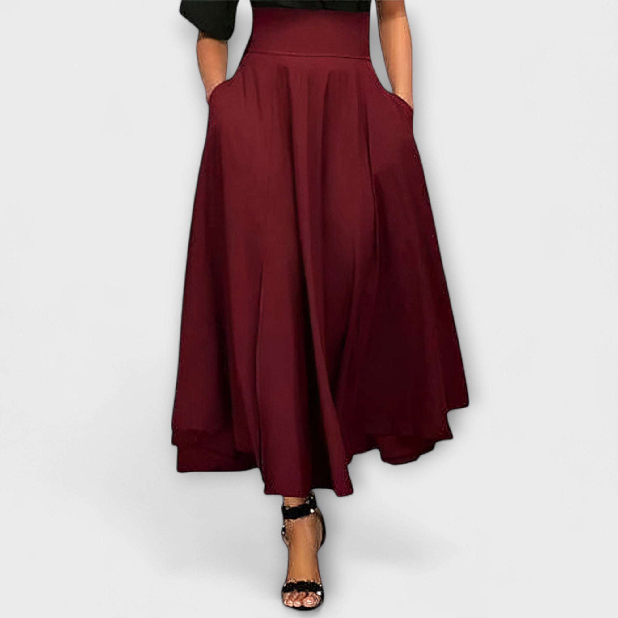 Luitgard - Fustă Maxi Elegantă în Stil Chic