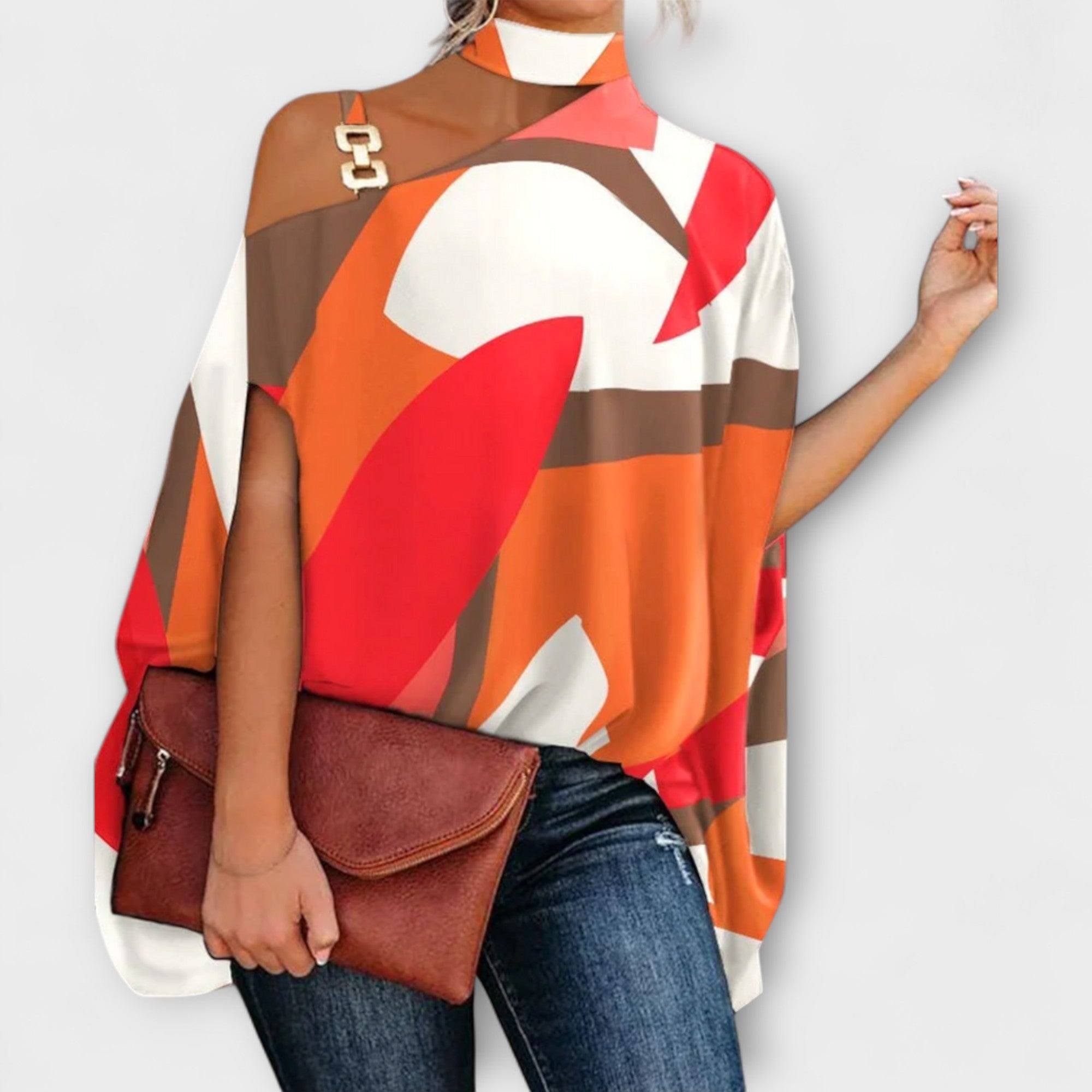 Bluza fără umeri pentru dame
