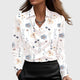 Alb cu model floral