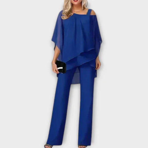Set de seară din chiffon