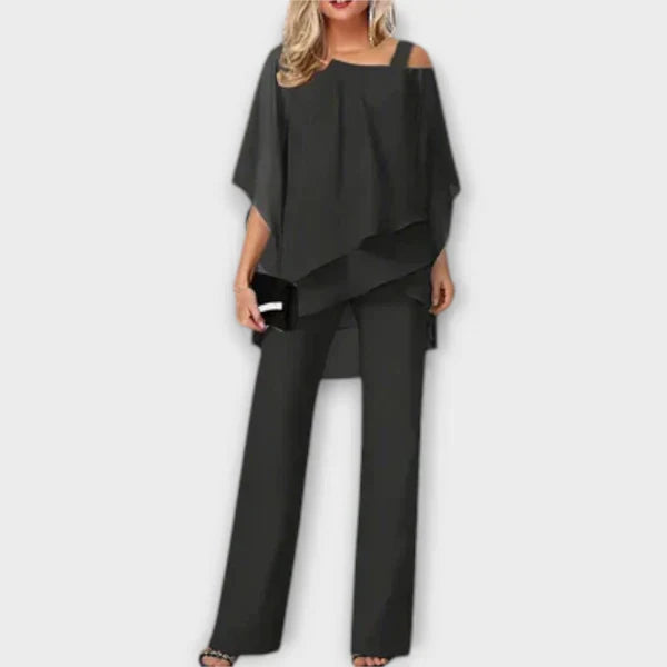 Set de seară din chiffon