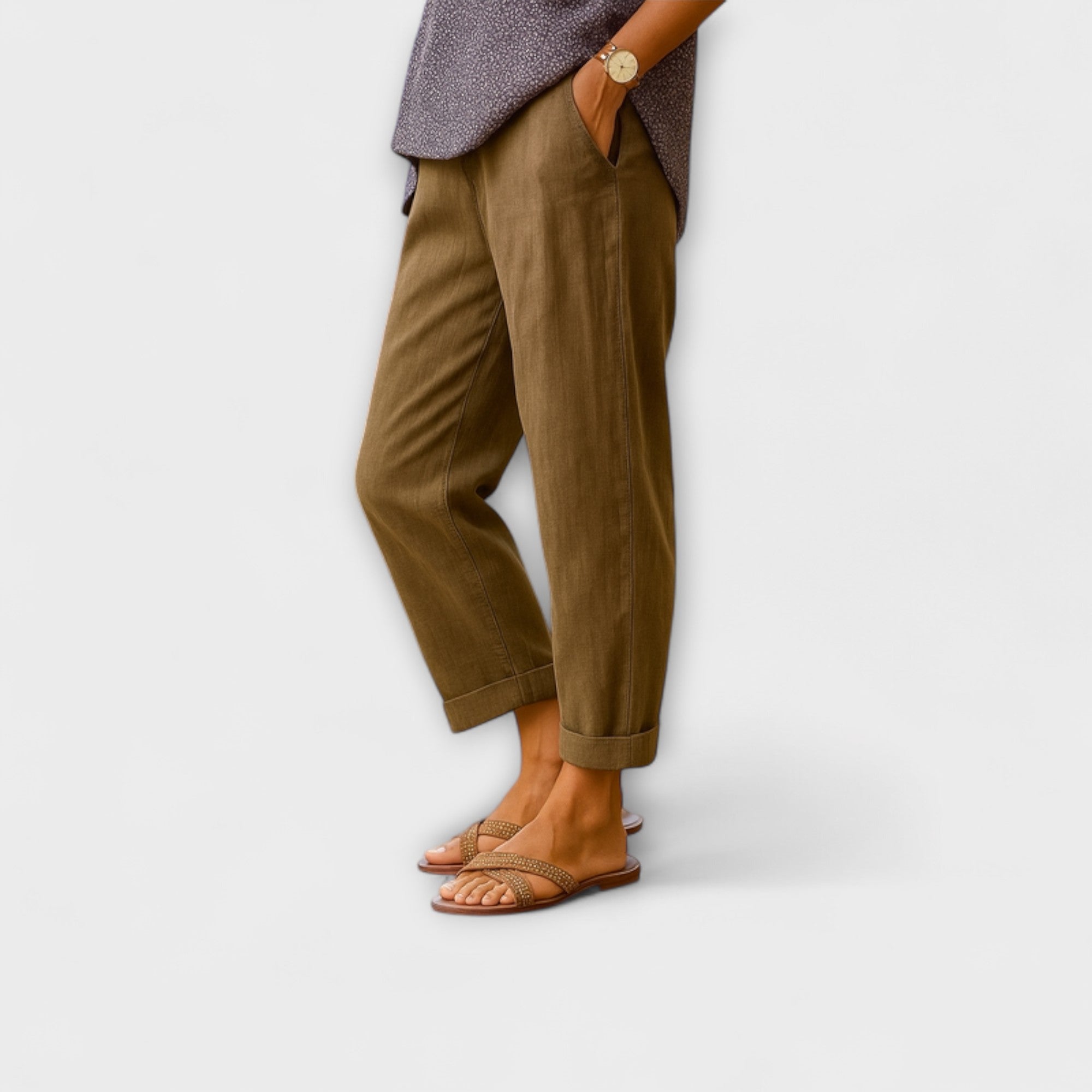 Pantaloni de vară ușori Julienne
