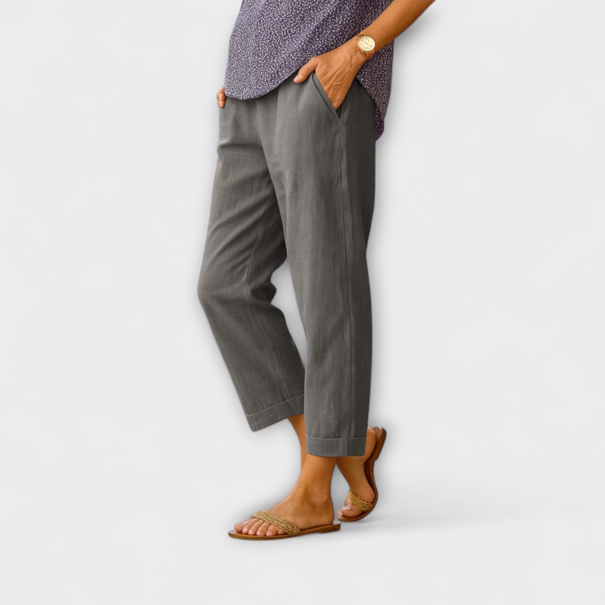 Pantaloni de vară ușori Julienne