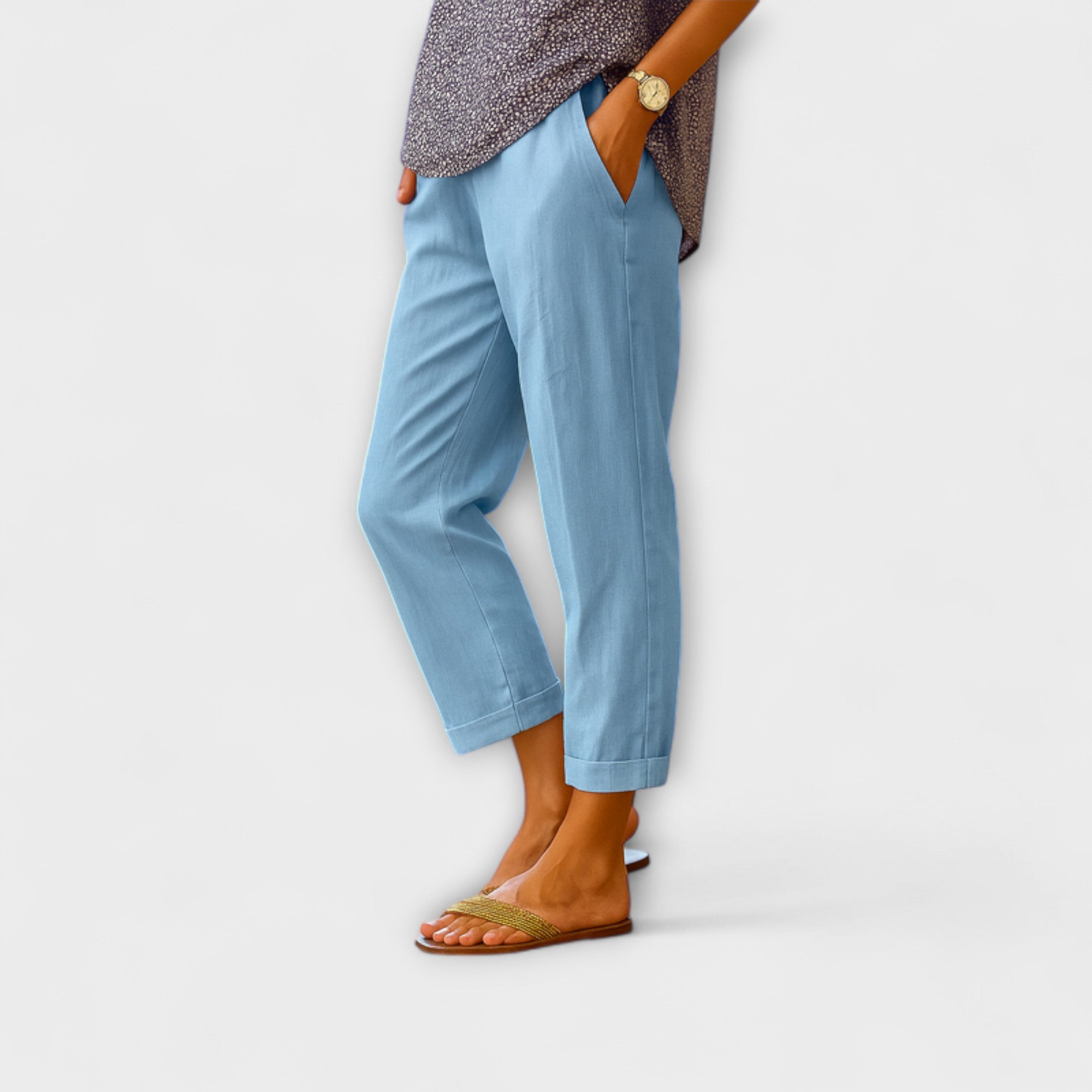 Pantaloni de vară ușori Julienne