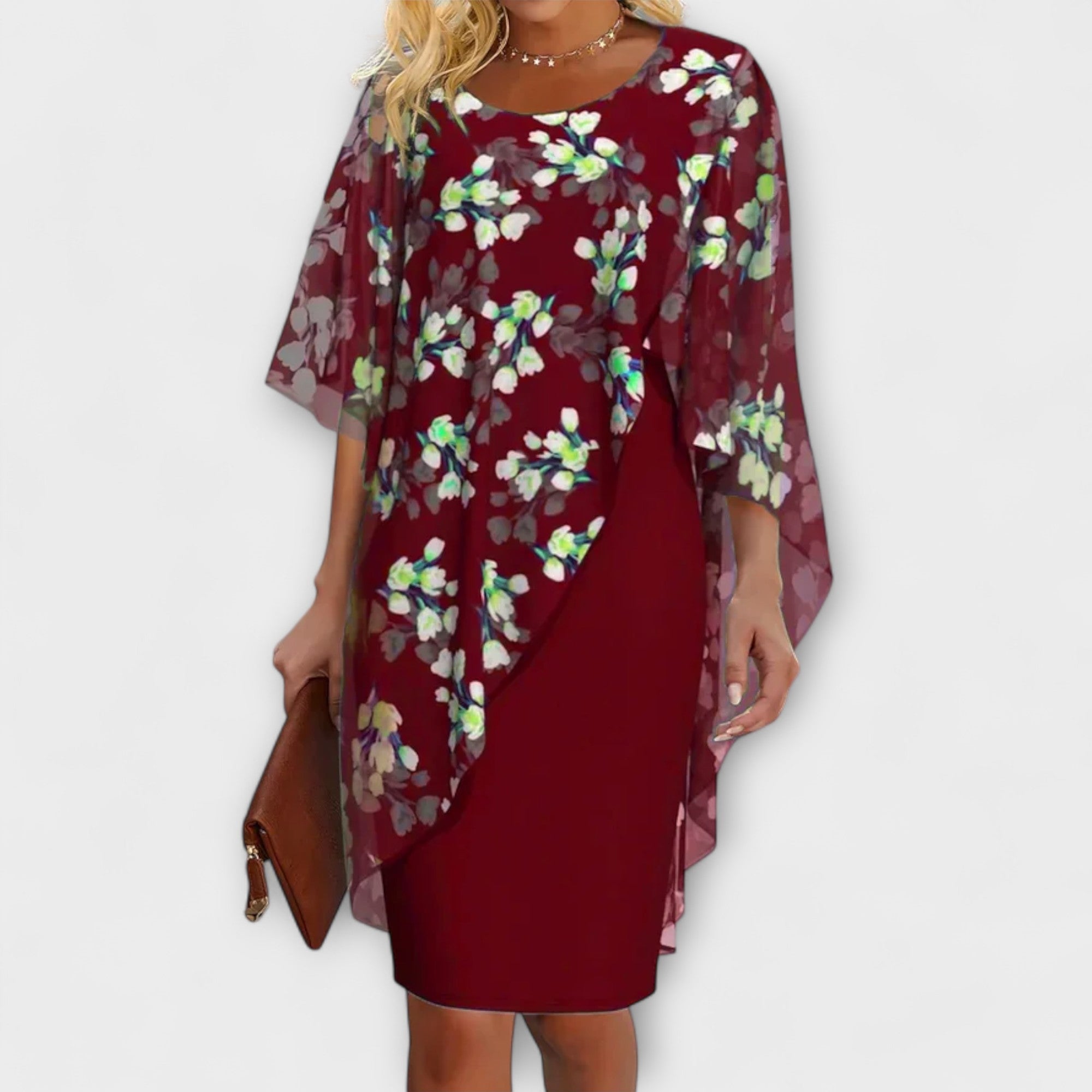 Lyanna - Rochie pentru femei din voal floral