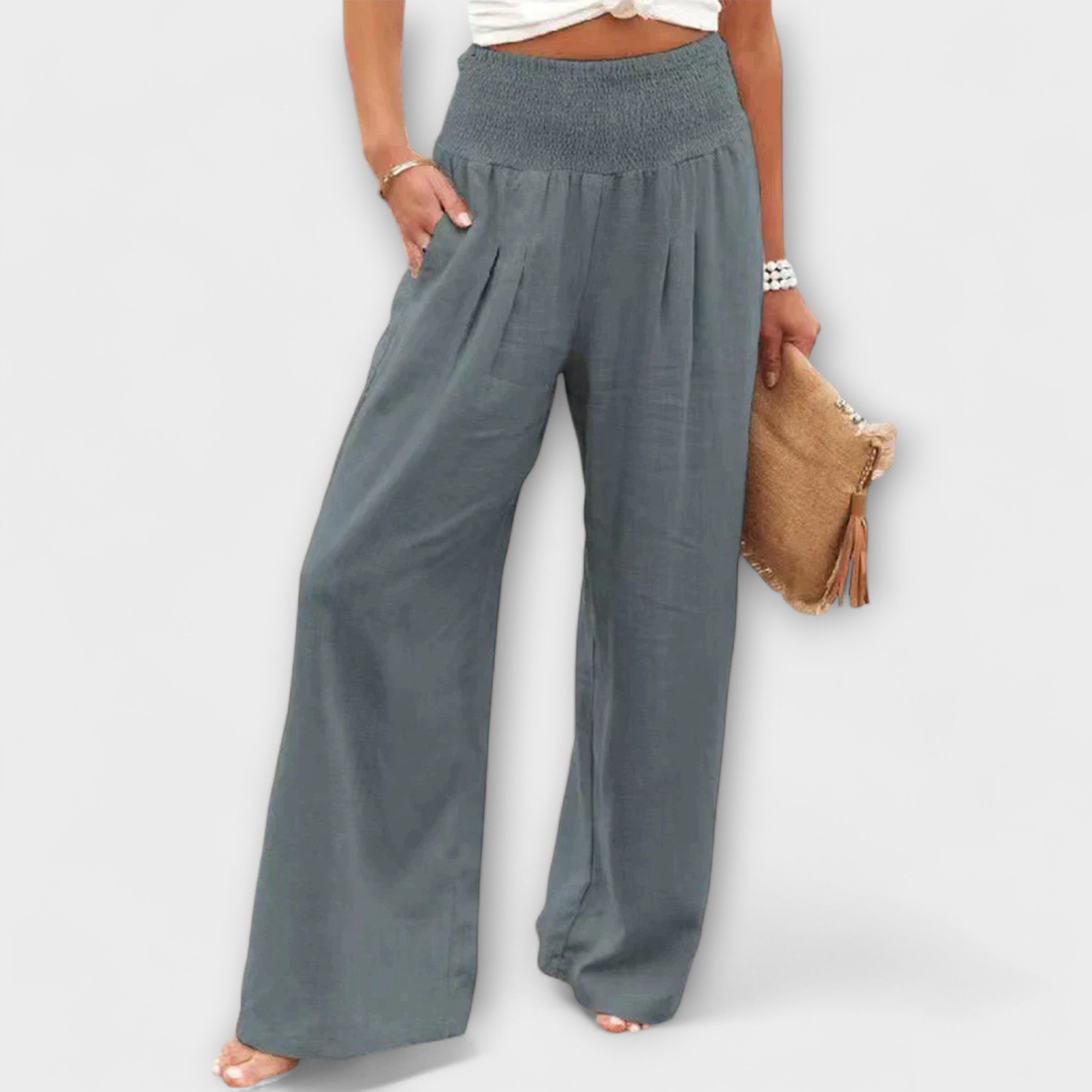 Julie - Pantaloni lejeri și eleganți