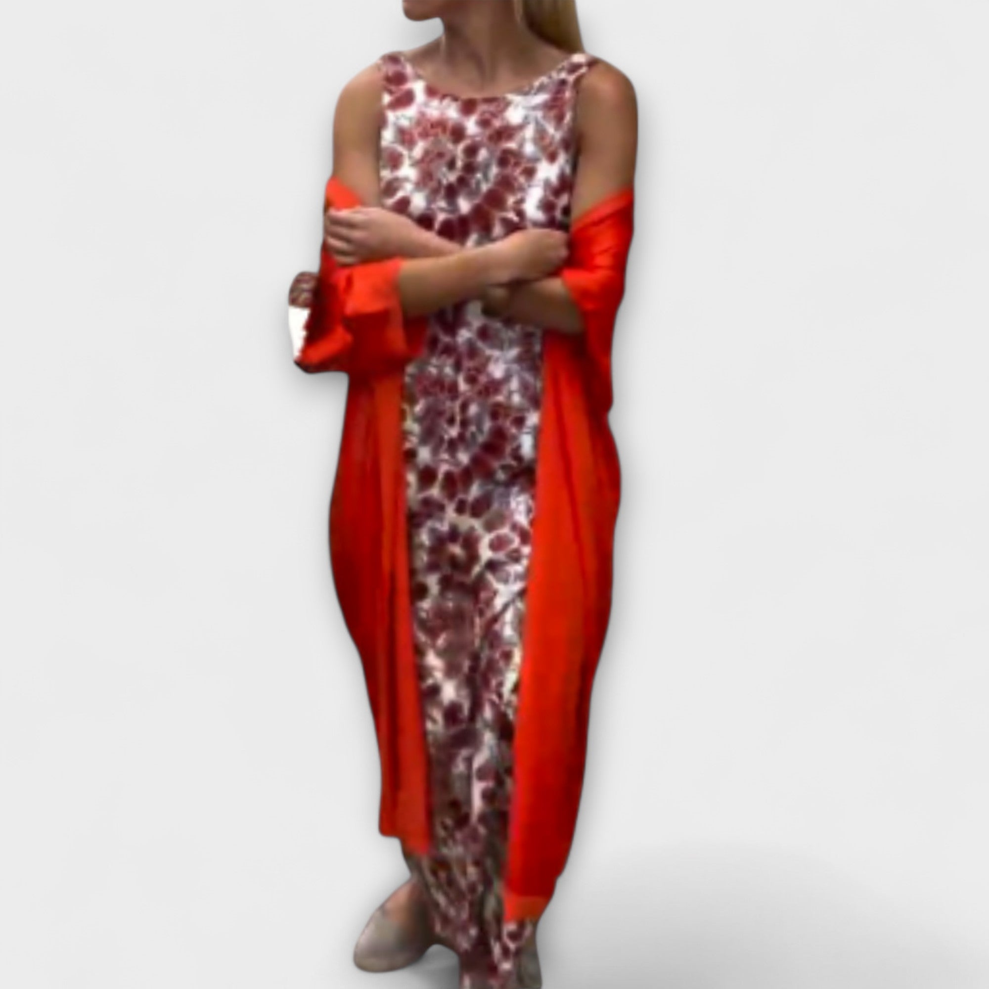 Charlotte - Rochie elegantă cu cardigan potrivit