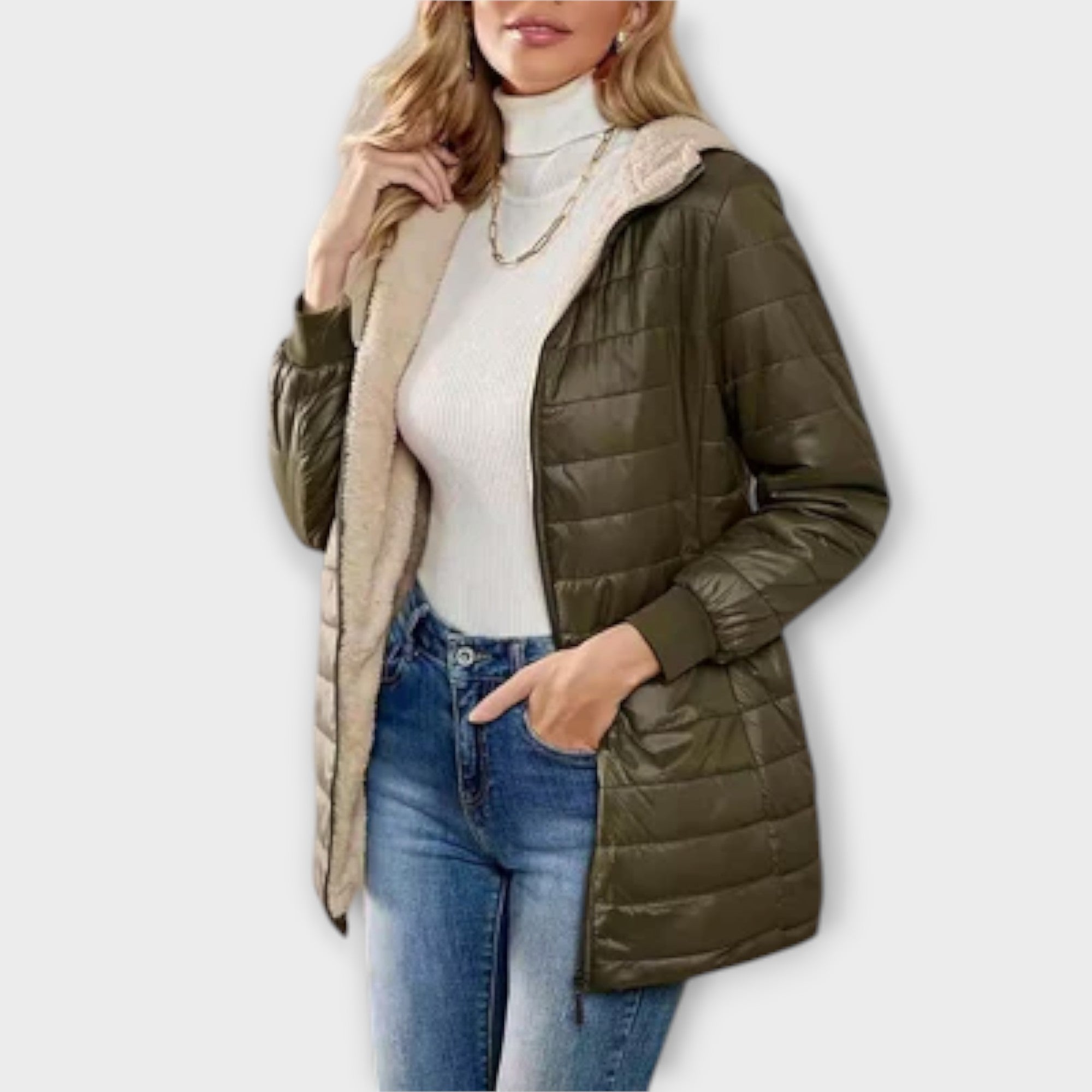 Carolin - Geacă de iarnă casual pentru femei
