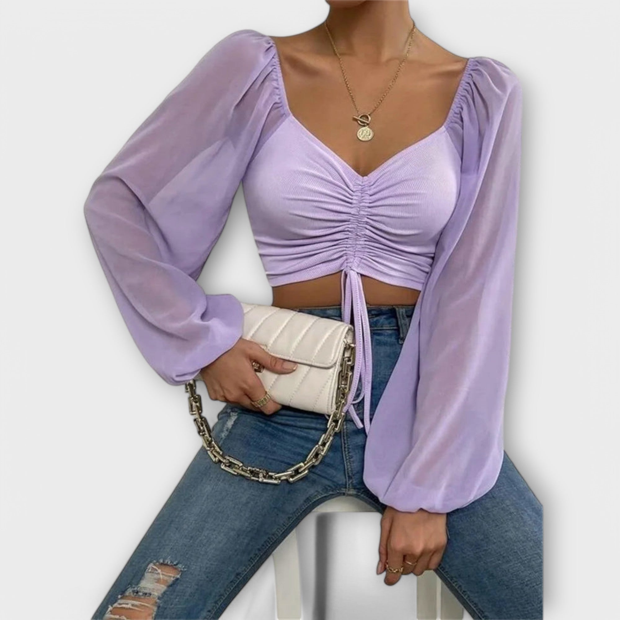 Jacqueline - Bluza de seară versatilă