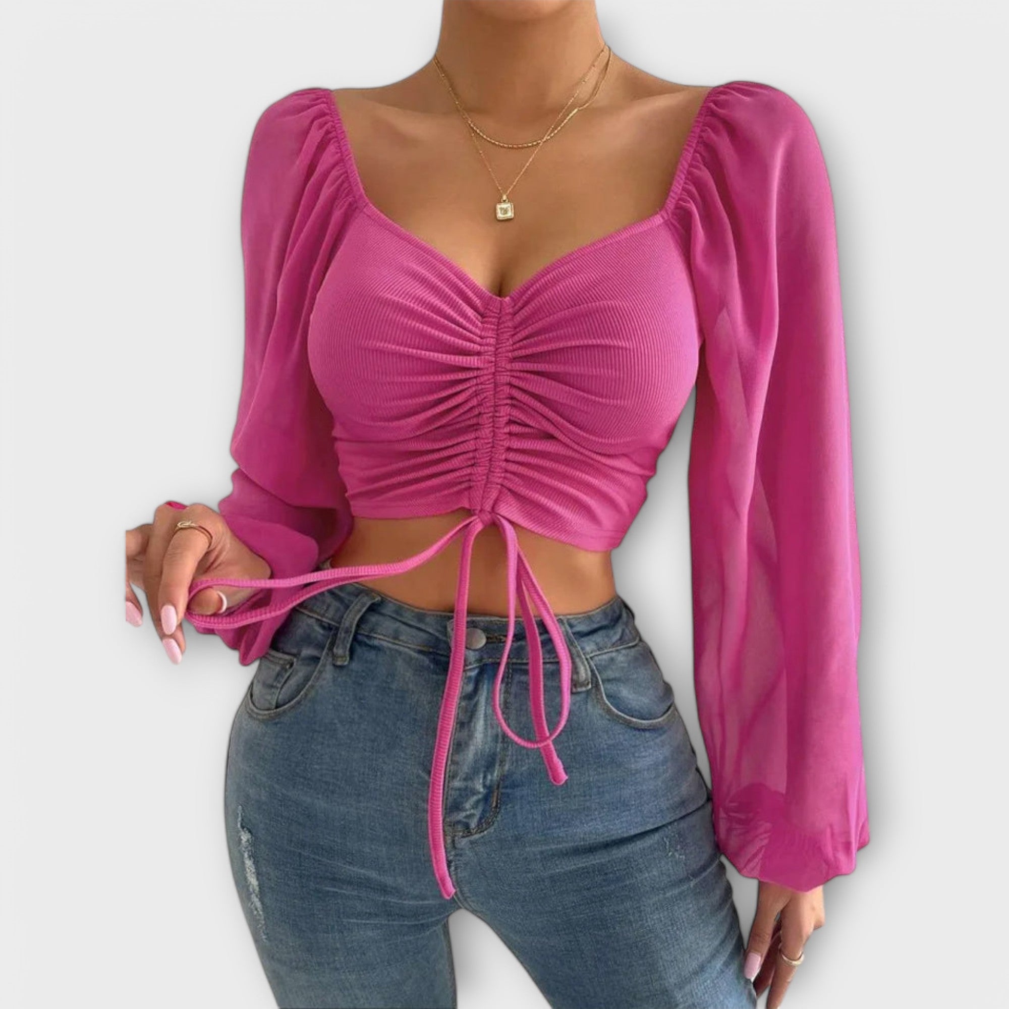 Jacqueline - Bluza de seară versatilă