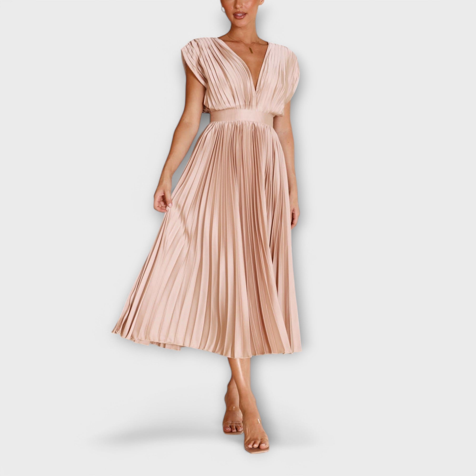 Maria - Rochie elegantă cu pliuri