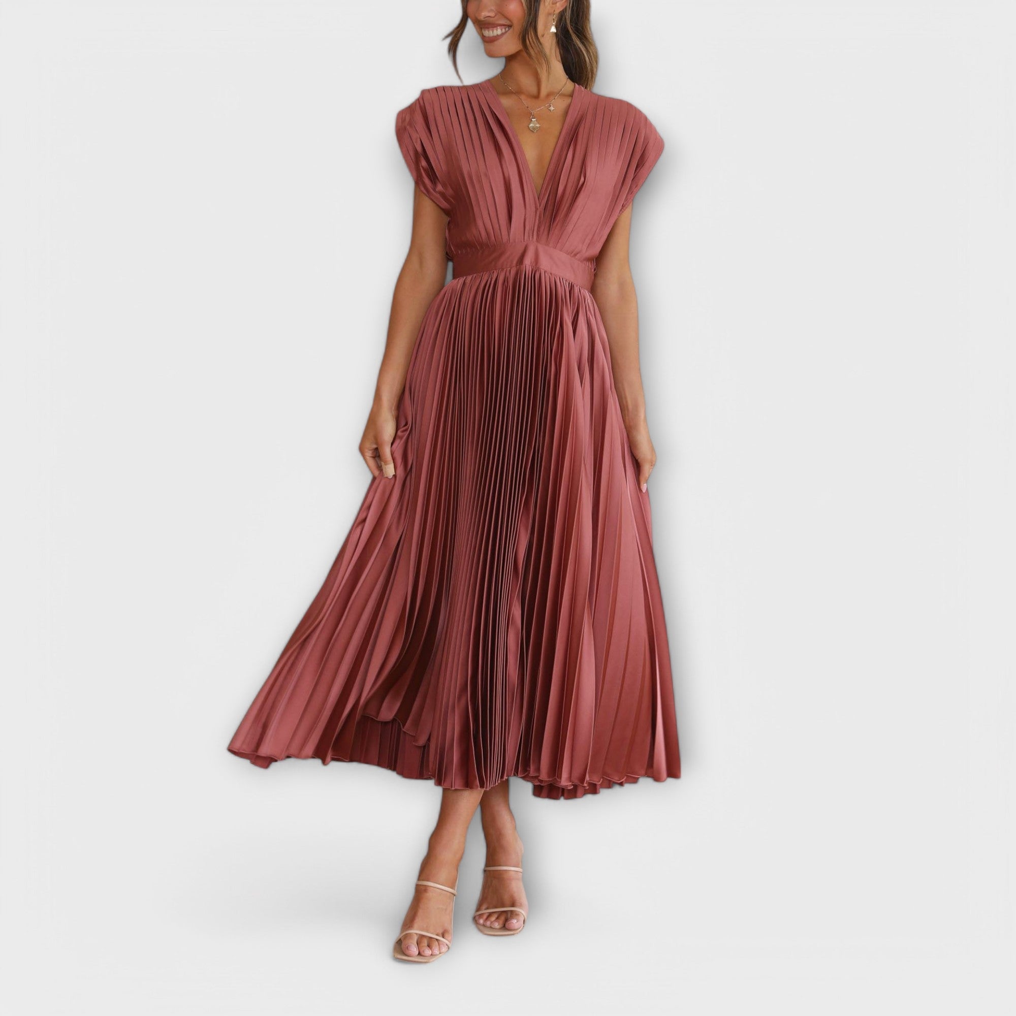 Maria - Rochie elegantă cu pliuri
