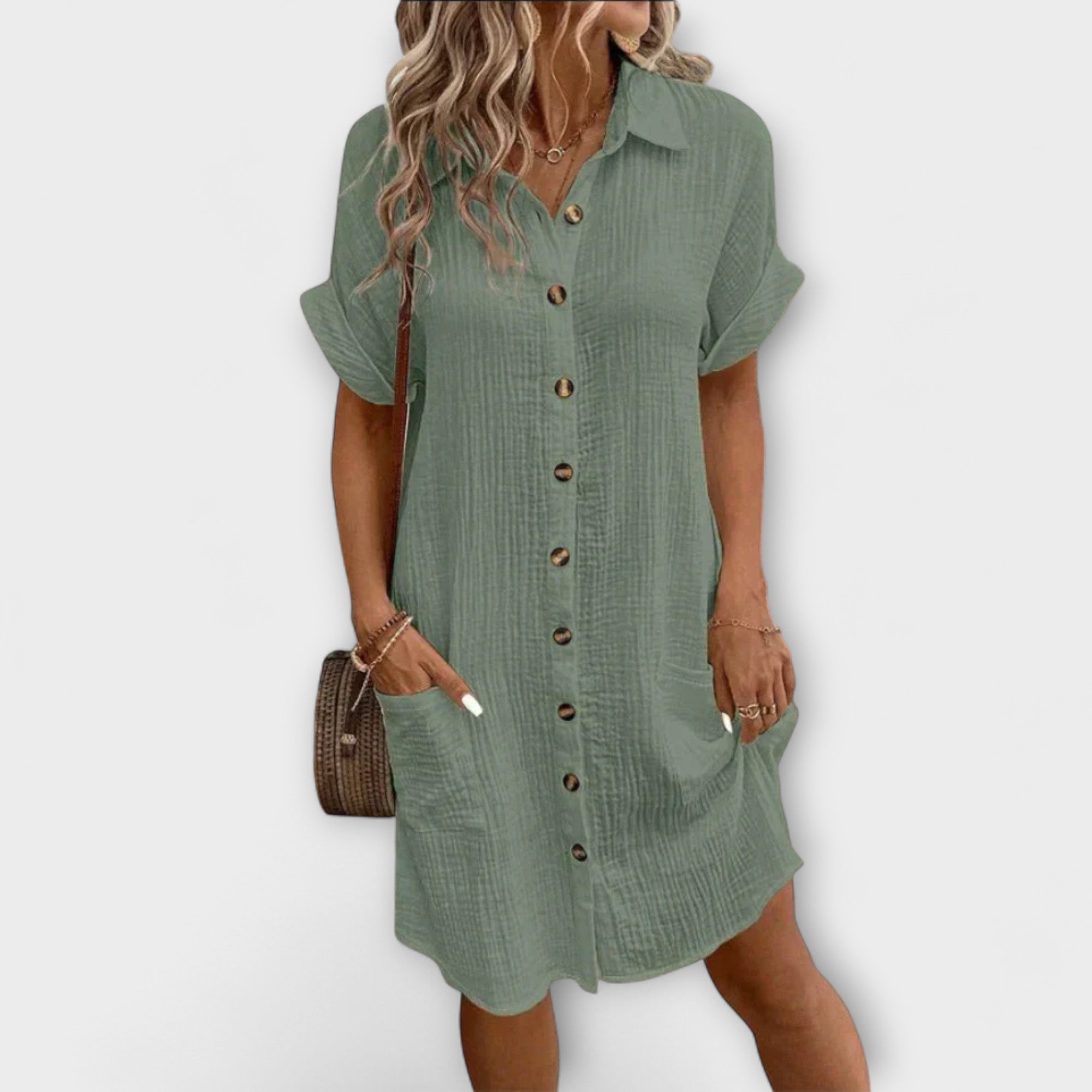 Aria - Rochie polo clasică pentru timpul liber