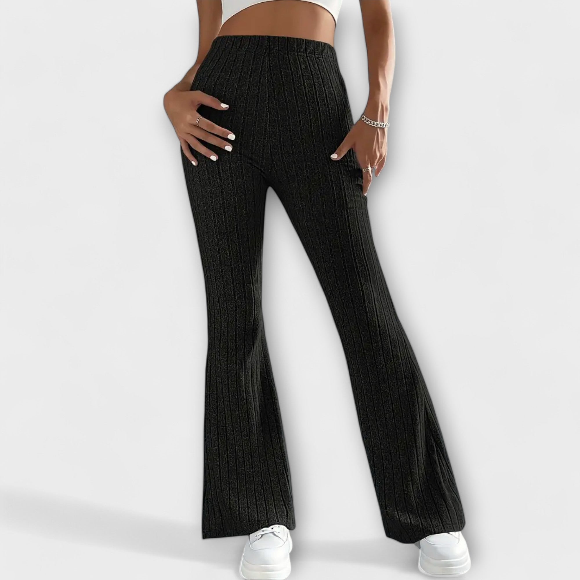 Jennifer - Pantaloni eleganți cu croială dreaptă