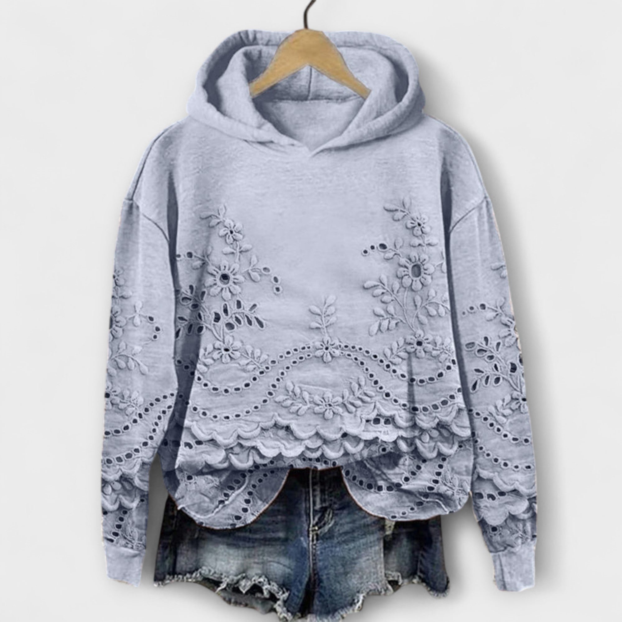Grace – Hanorac vintage cu imprimeu floral