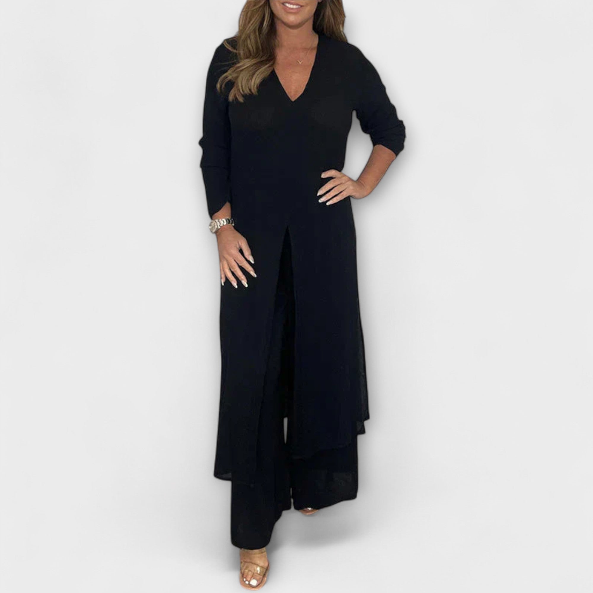Set de femei elegant de 2 piese