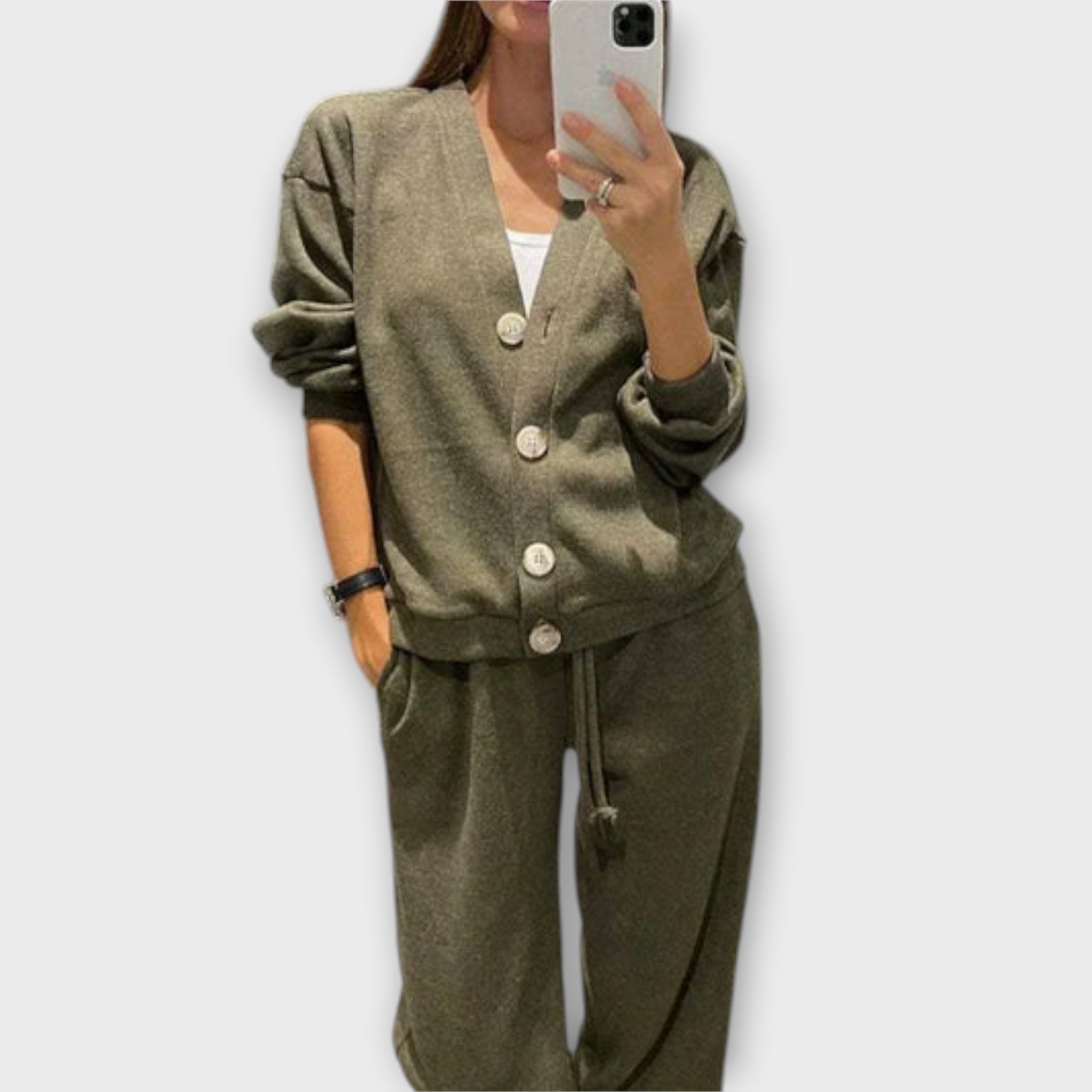Set de cardigan și pantaloni Chantal