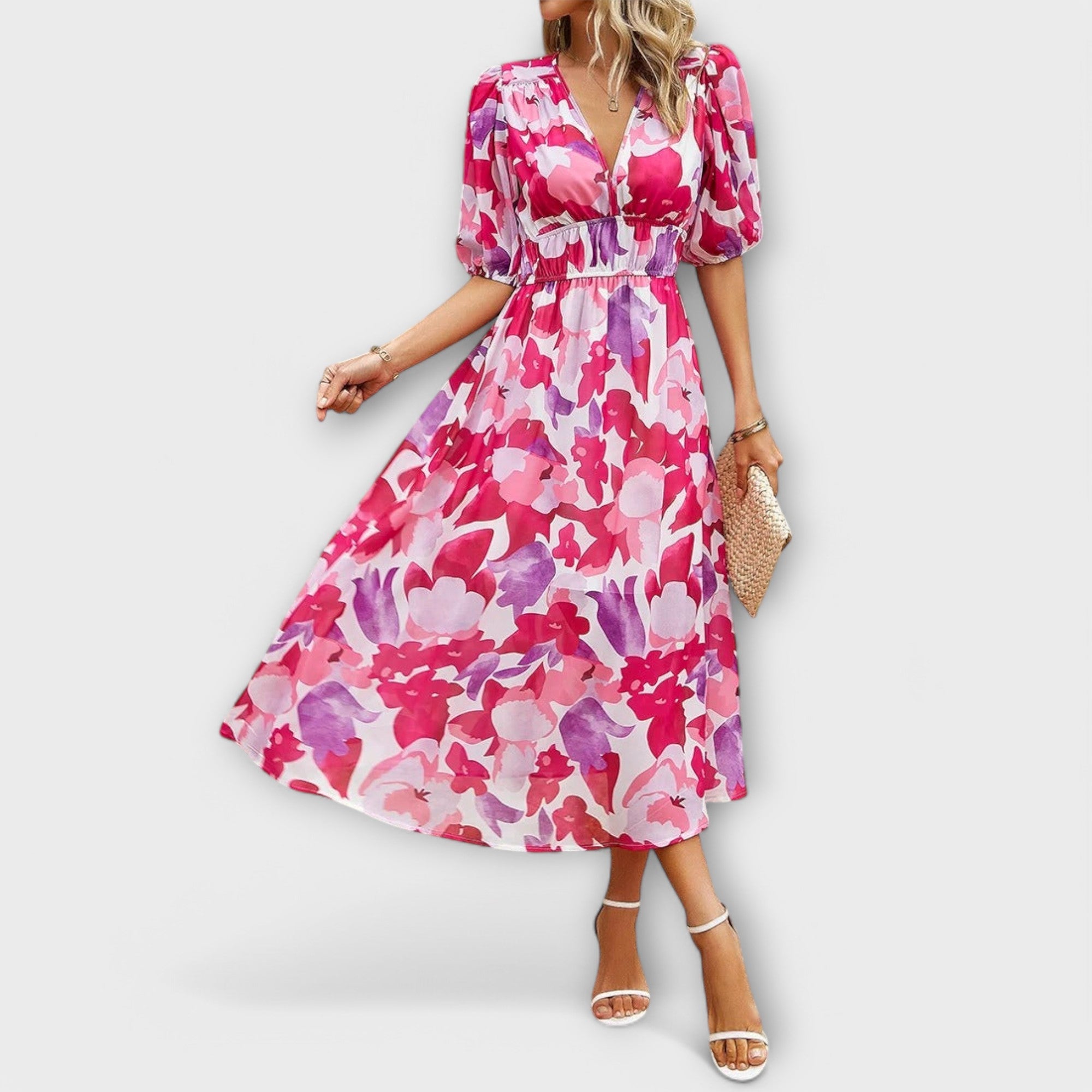 Mathilda - Rochie midi elegantă