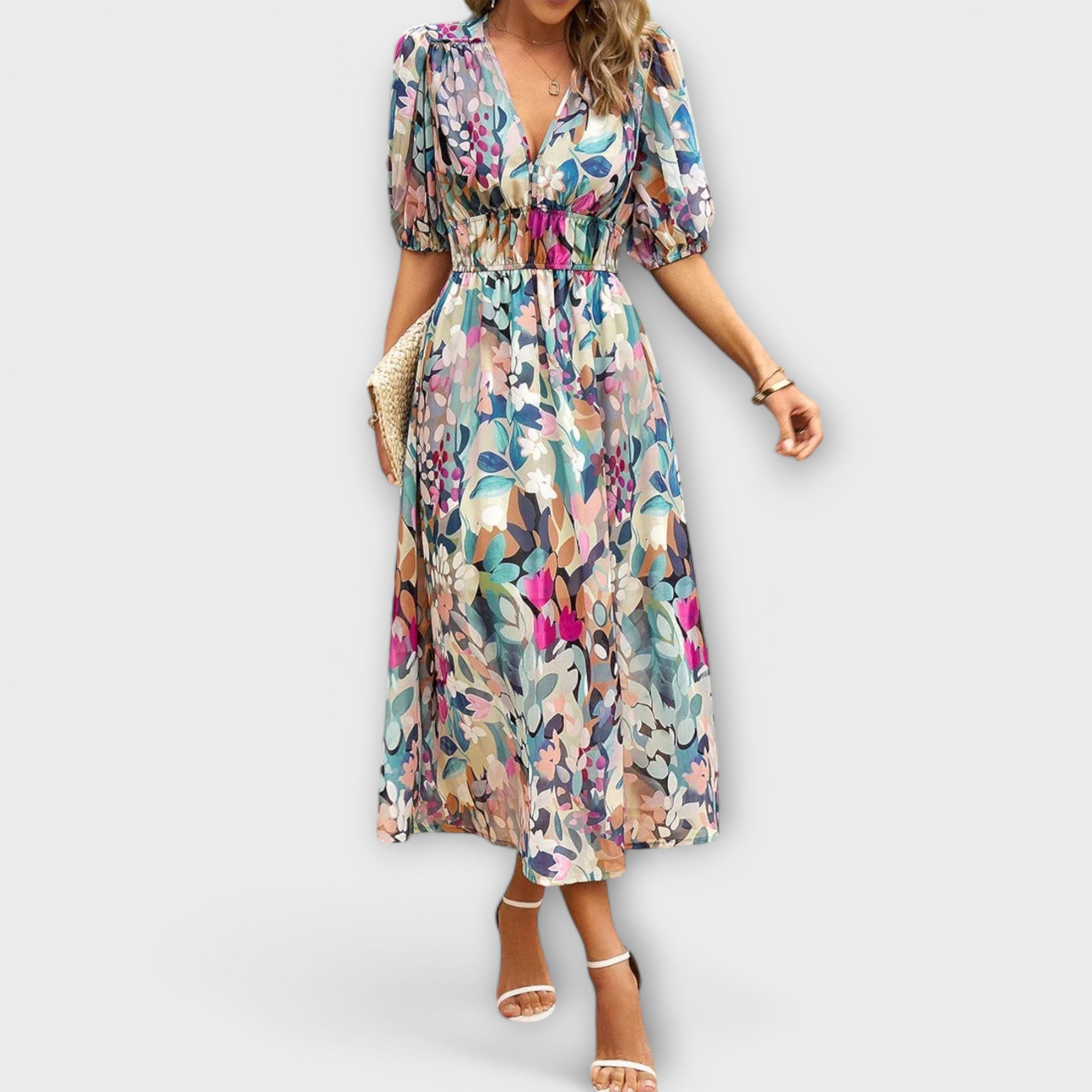 Mathilda - Rochie midi elegantă