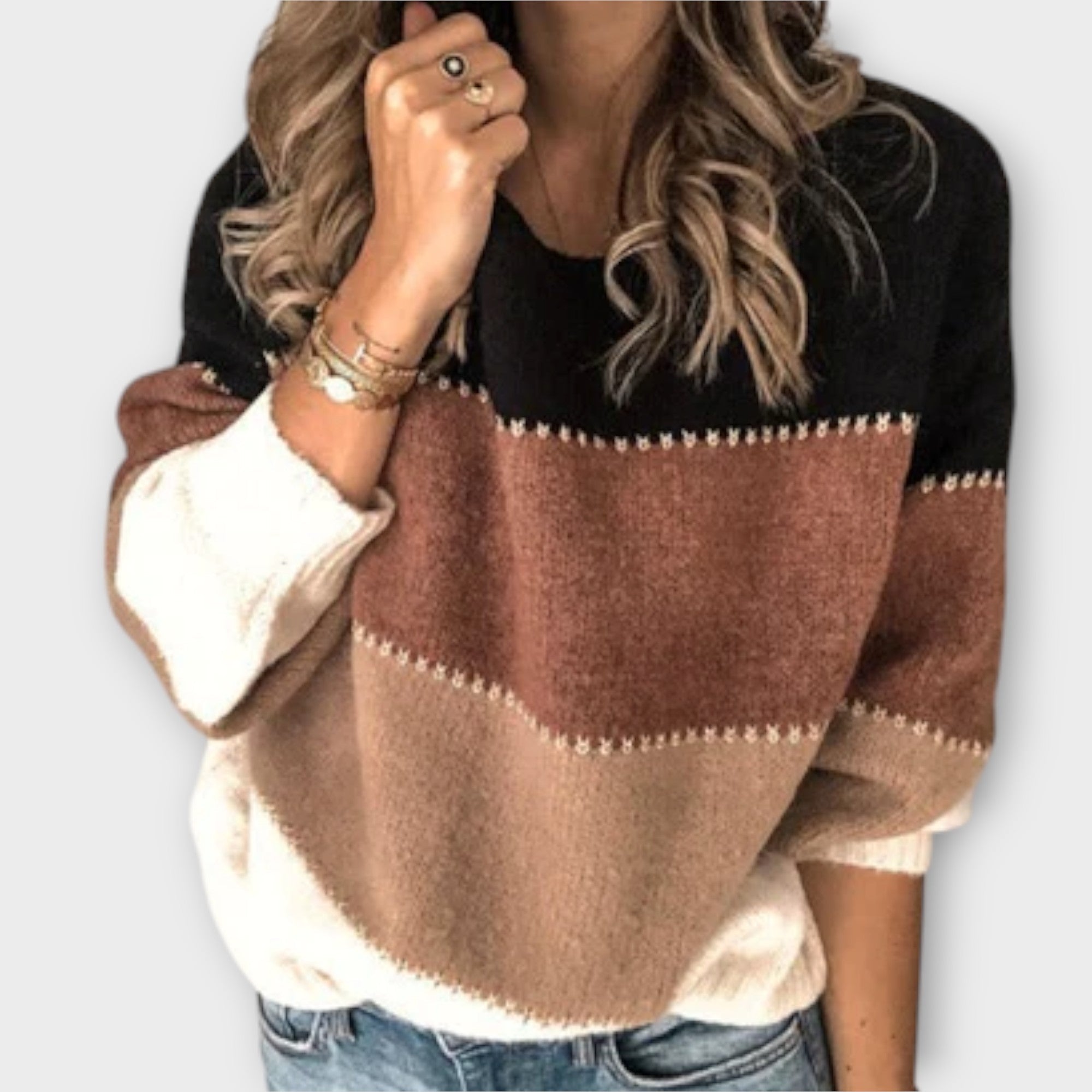 Elisa - Pulover casual și confortabil