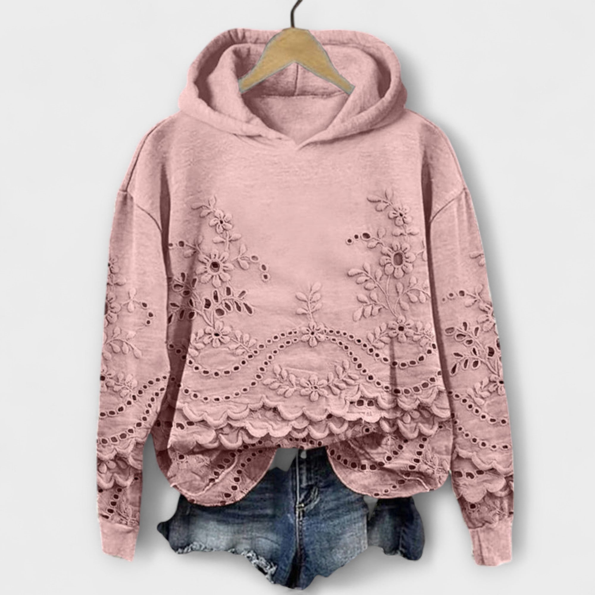 Grace – Hanorac vintage cu imprimeu floral