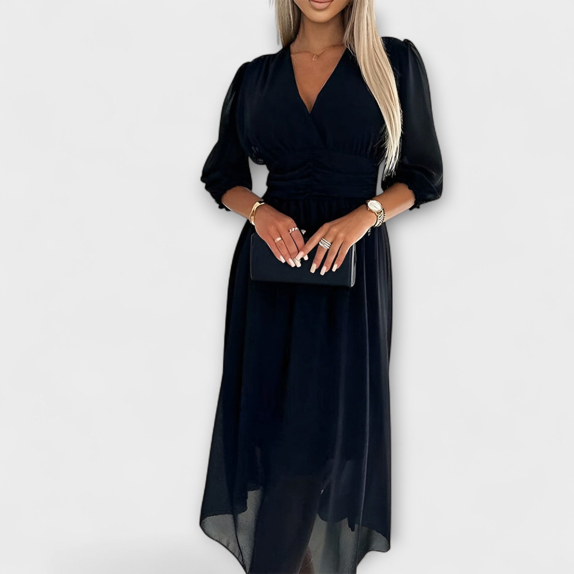 Nia - Rochie de înfășurat elegantă
