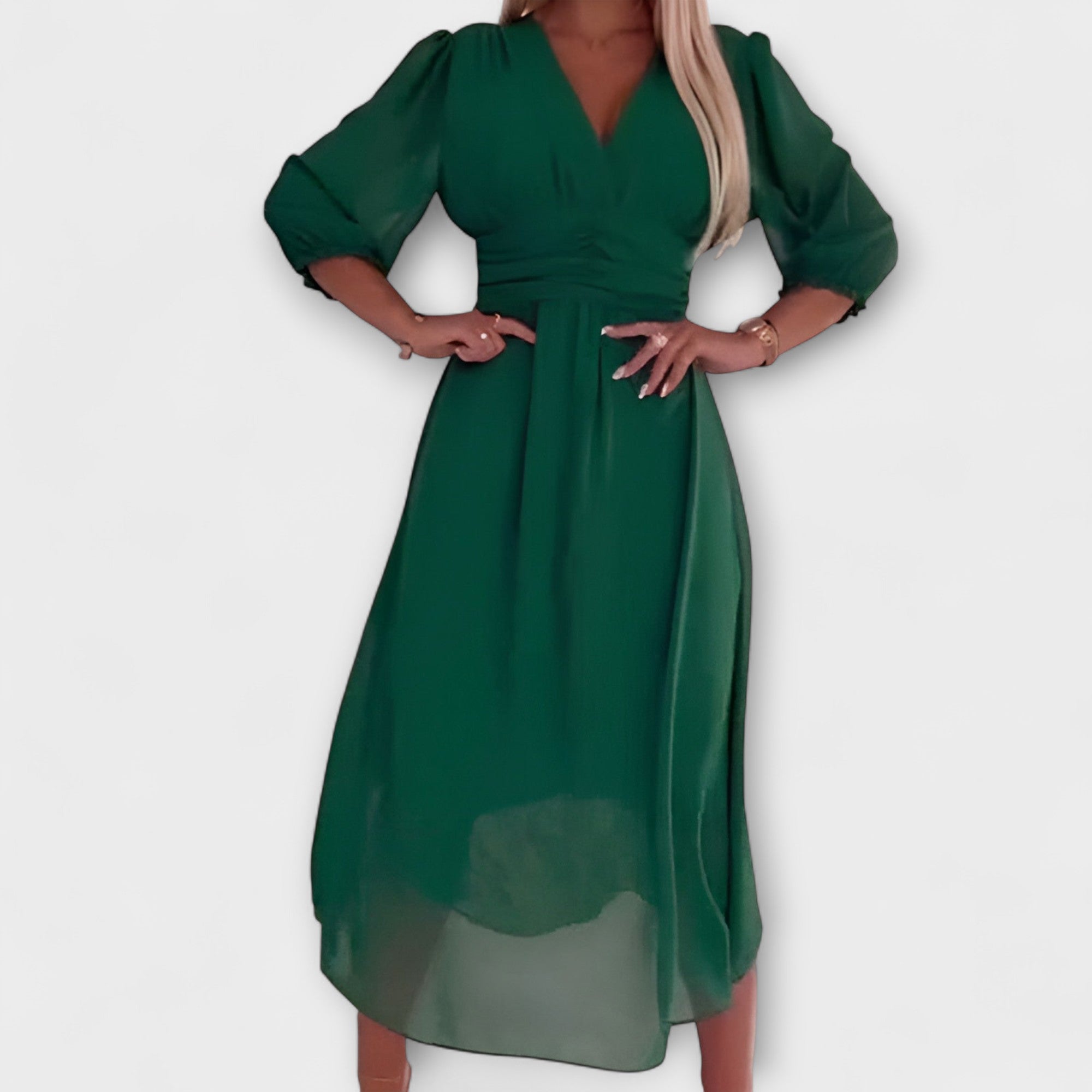 Nia - Rochie de înfășurat elegantă