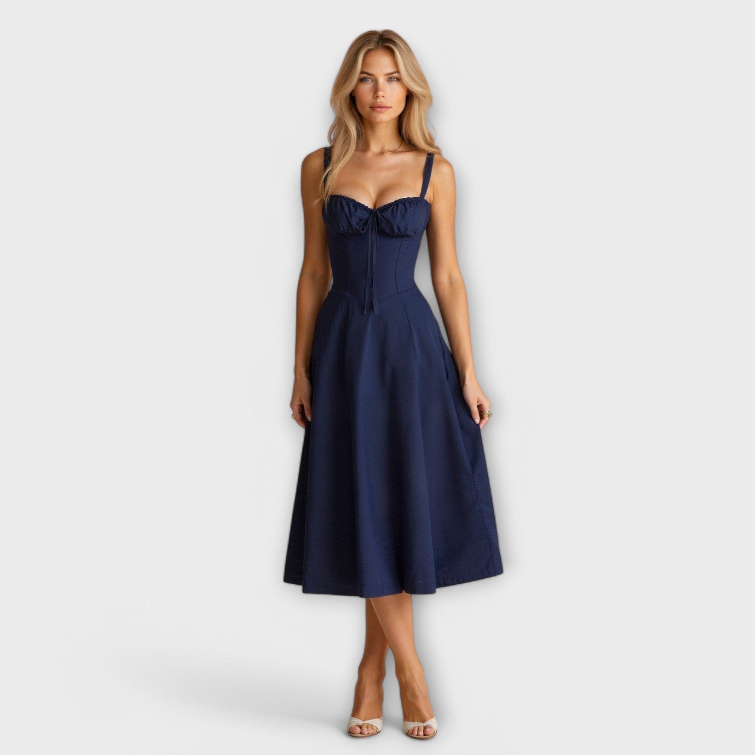 Kiana - Rochie-corset midi