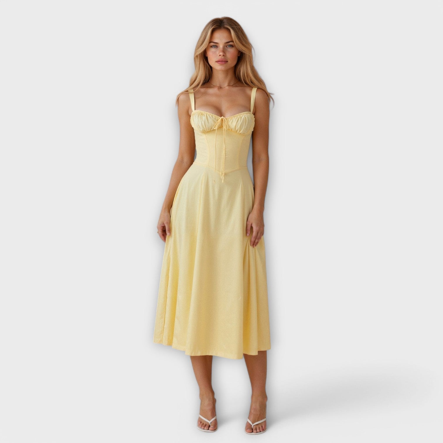 Kiana - Rochie-corset midi