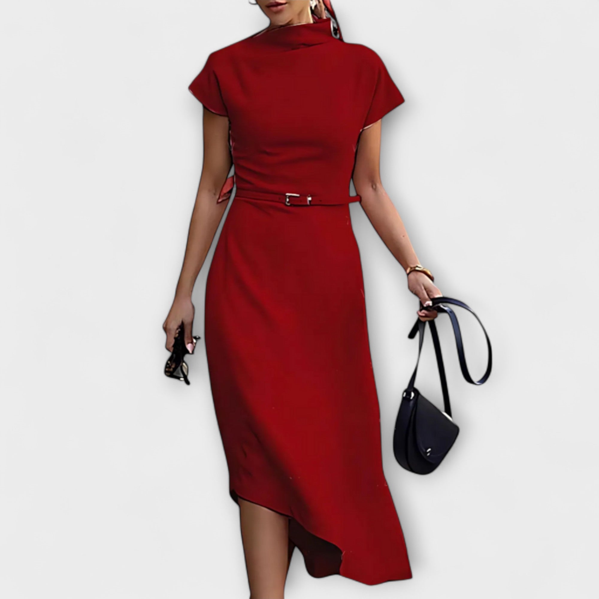Amelia - Rochie urbană asimetrică